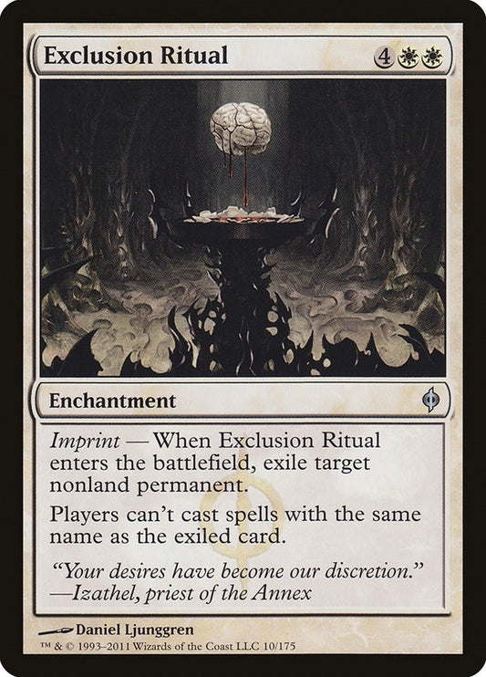 Image for Exclusion Ritual (10) (New Phyrexia) - Magic: The Gathering