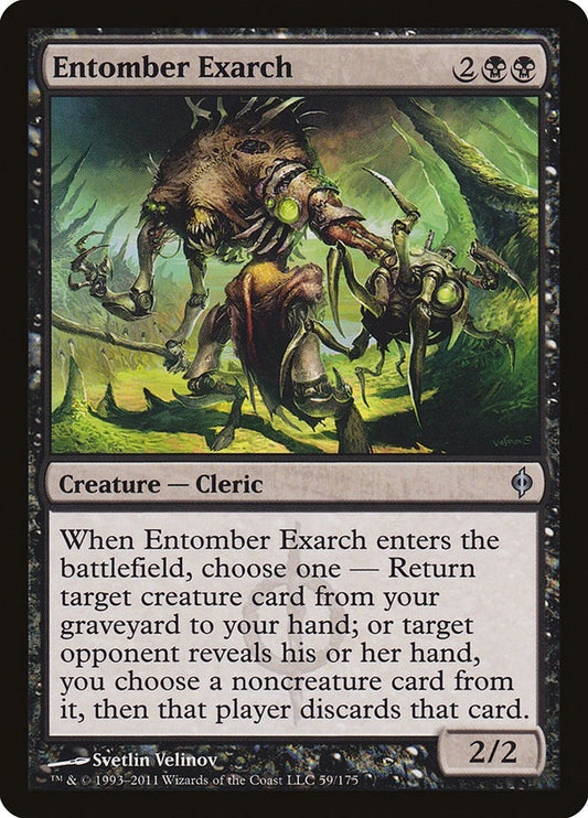 Image for Entomber Exarch (59) (New Phyrexia) - Magic: The Gathering
