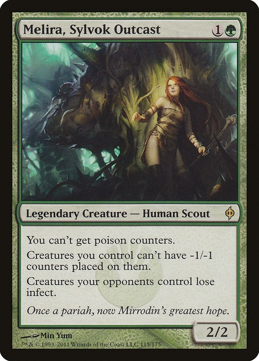 Image for Melira, Sylvok Outcast (115) (New Phyrexia) - Magic: The Gathering