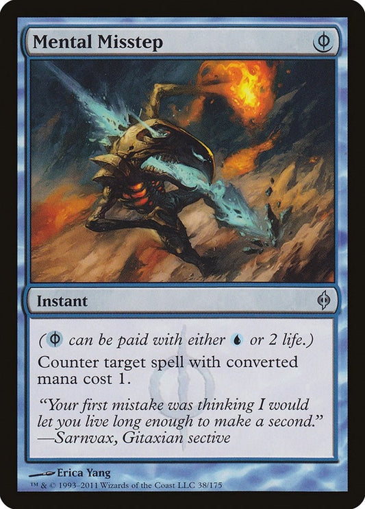 Image for Mental Misstep (38) (New Phyrexia) - Magic: The Gathering