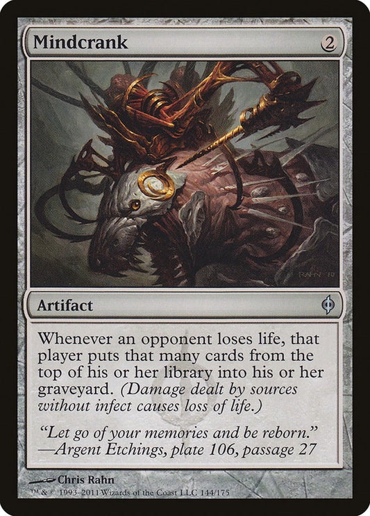 Image for Mindcrank (144) (New Phyrexia) - Magic: The Gathering