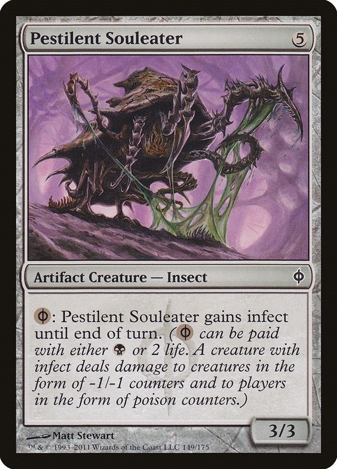 Image for Pestilent Souleater (149) (New Phyrexia) - Magic: The Gathering