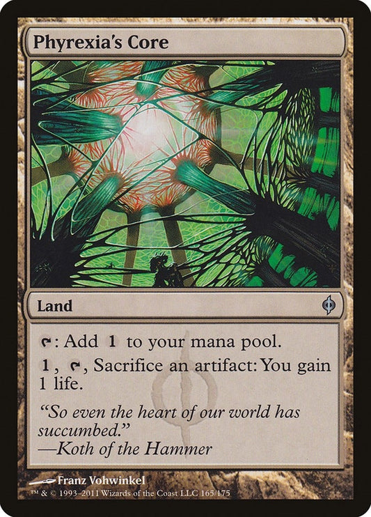 Image for Phyrexia's Core (165) (New Phyrexia) - Magic: The Gathering