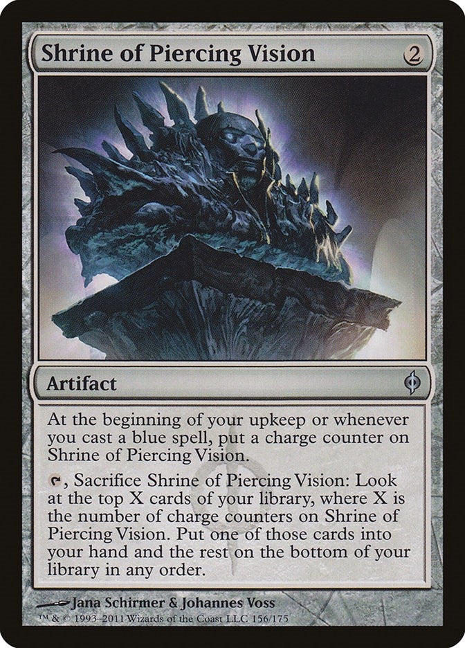 Image for Shrine of Piercing Vision (156) (New Phyrexia) - Magic: The Gathering