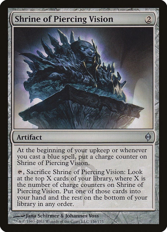 Image for Shrine of Piercing Vision (156) (New Phyrexia) - Magic: The Gathering