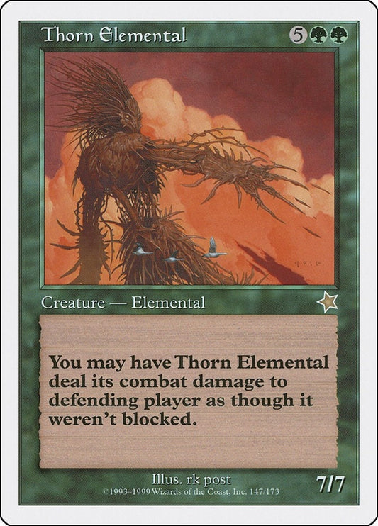 Image for Thorn Elemental (147) (Starter 1999) - Magic: The Gathering
