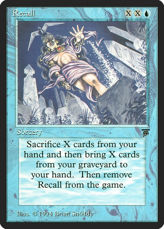 Image for Recall (Legends) - Magic: The Gathering