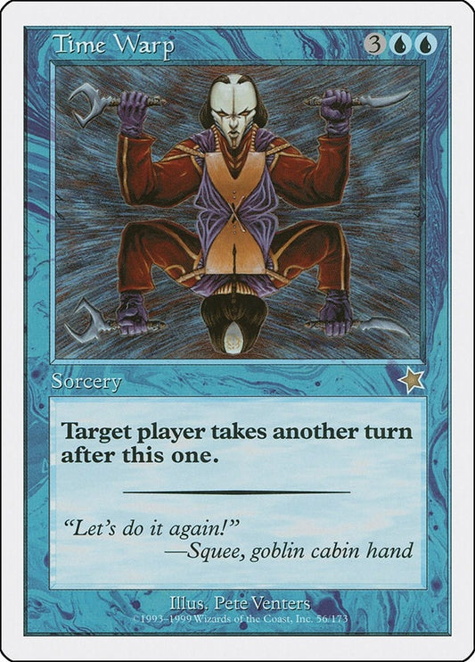 Image for Time Warp (56) (Starter 1999) - Magic: The Gathering