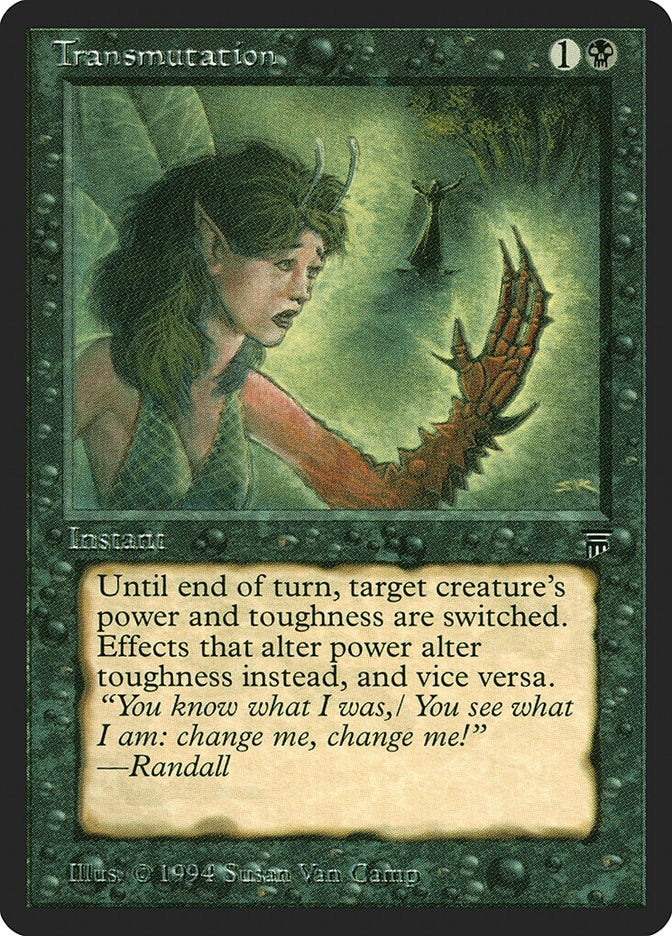 Image for Transmutation (Legends) - Magic: The Gathering