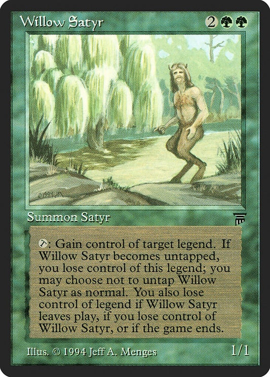 Image for Willow Satyr (Legends) - Magic: The Gathering