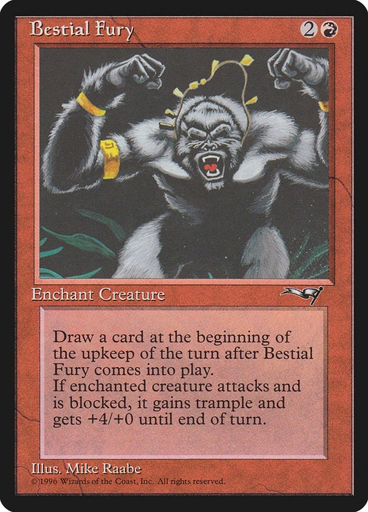 Image for Bestial Fury (100) (Alliances) - Magic: The Gathering