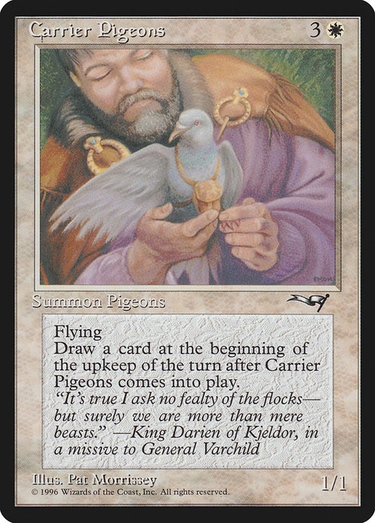 Image for Carrier Pigeons (Hand) (126) (Alliances) - Magic: The Gathering
