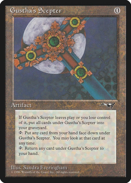 Image for Gustha's Scepter (162) (Alliances) - Magic: The Gathering
