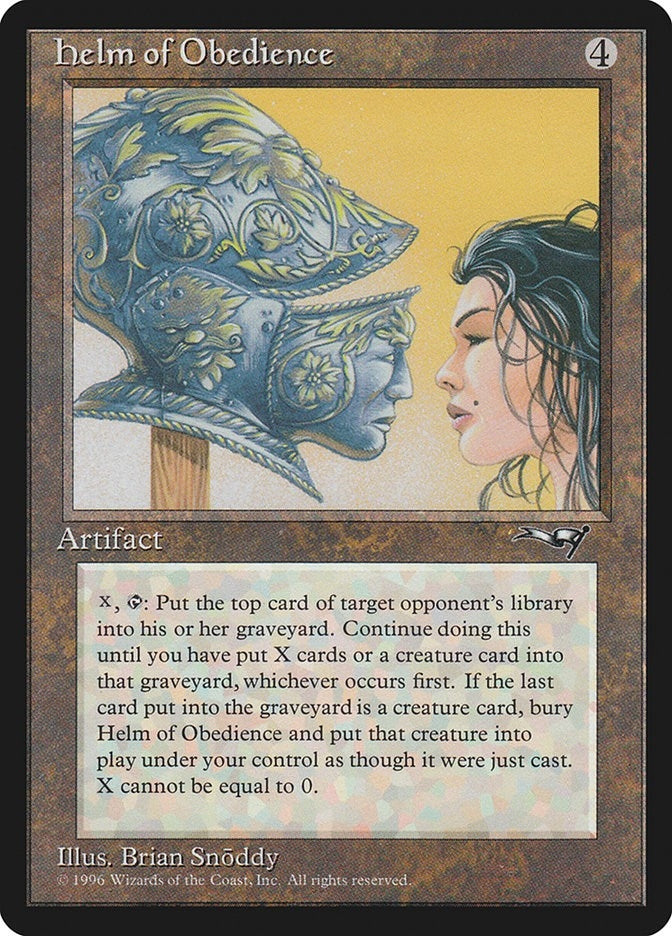 Image for Helm of Obedience (163) (Alliances) - Magic: The Gathering