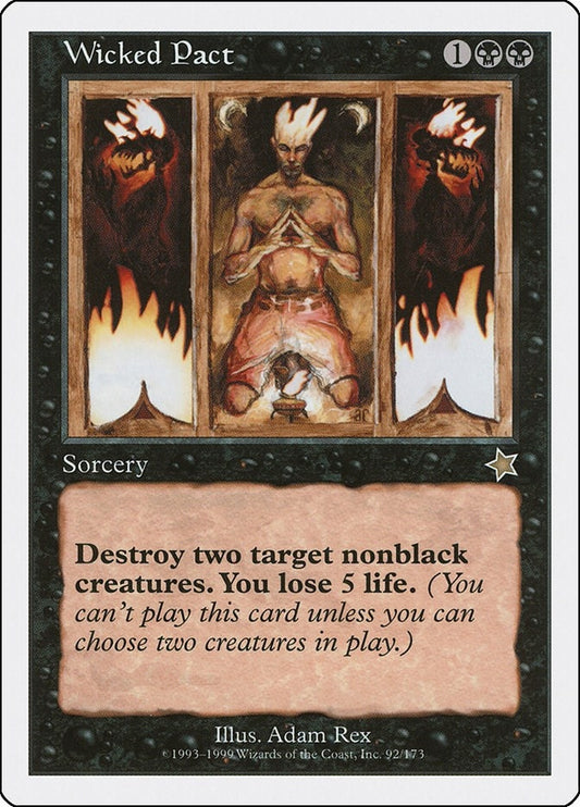 Image for Wicked Pact (92) (Starter 1999) - Magic: The Gathering