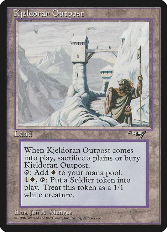 Image for Kjeldoran Outpost (184) (Alliances) - Magic: The Gathering