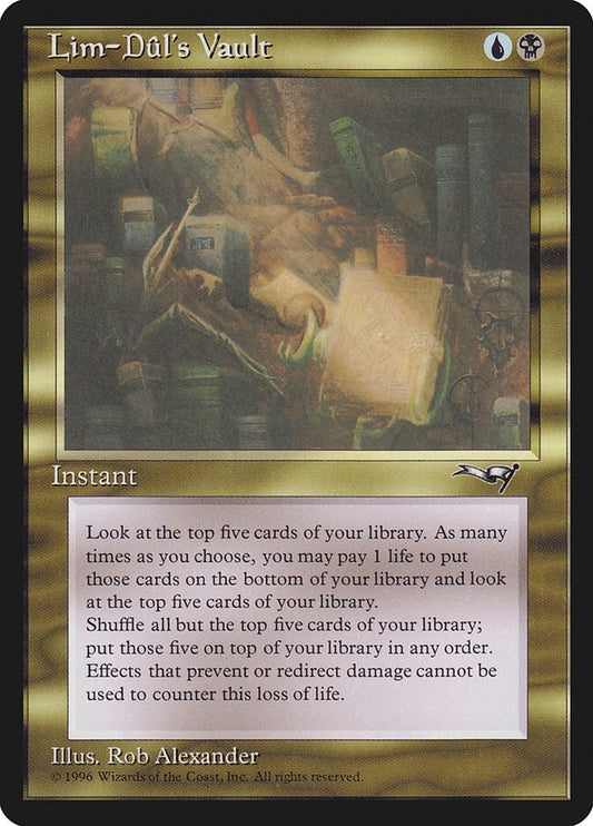 Image for Lim-Dul's Vault (192) (Alliances) - Magic: The Gathering