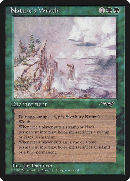 Image for Nature's Wrath (82) (Alliances) - Magic: The Gathering