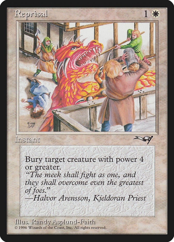 Image for Reprisal (Red Dragon) (145) (Alliances) - Magic: The Gathering