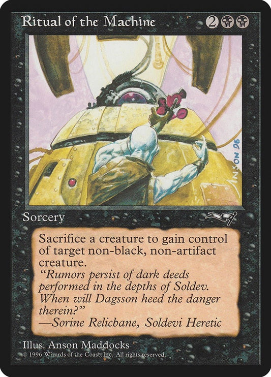 Image for Ritual of the Machine (24) (Alliances) - Magic: The Gathering