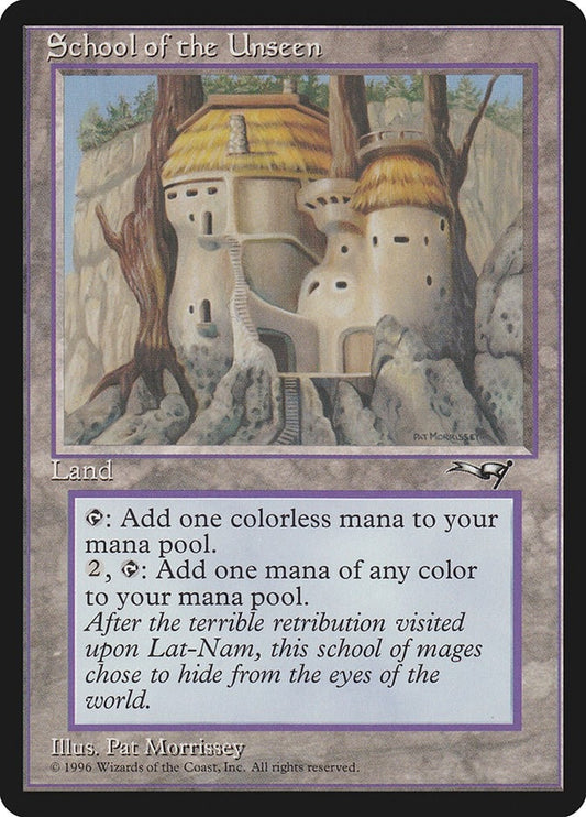 Image for School of the Unseen (Alliances) - Magic: The Gathering