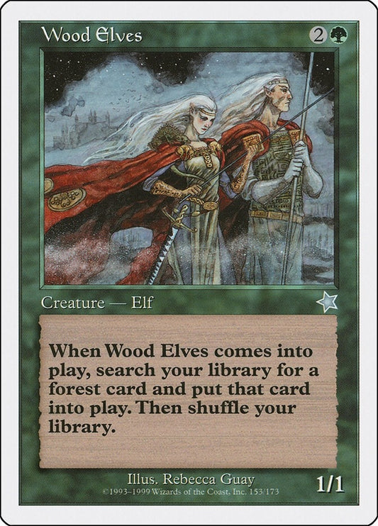 Image for Wood Elves (153) (Starter 1999) - Magic: The Gathering