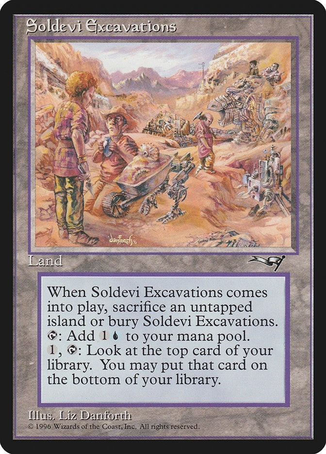 Image for Soldevi Excavations (188) (Alliances) - Magic: The Gathering