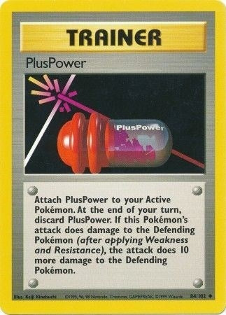 Image for PlusPower (084/102) (Base Set) - Pokemon