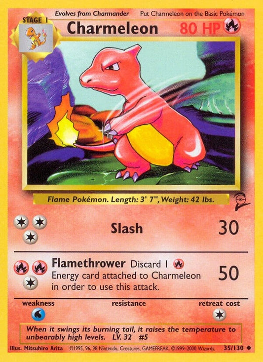 Image for Charmeleon (035/130) (Base Set 2) - Pokemon