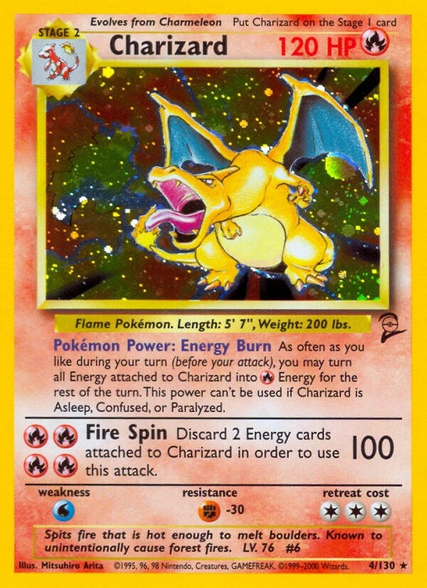 Image for Charizard (004/130) (Base Set 2) - Pokemon