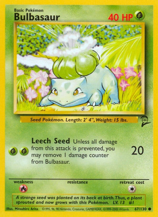 Image for Bulbasaur (067/130) (Base Set 2) - Pokemon