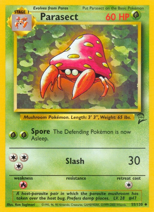 Image for Parasect (055/130) (Base Set 2) - Pokemon