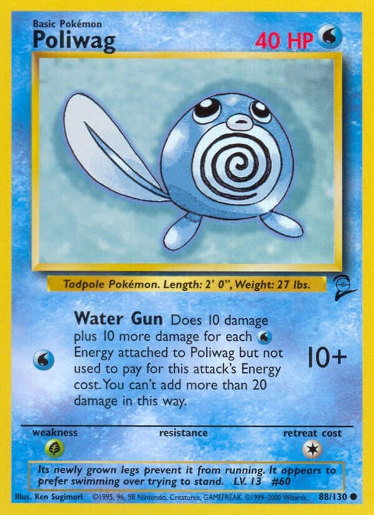 Image for Poliwag (088/130) (Base Set 2) - Pokemon