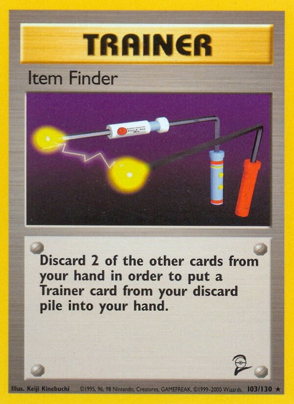 Image for Item Finder (103/130) (Base Set 2) - Pokemon