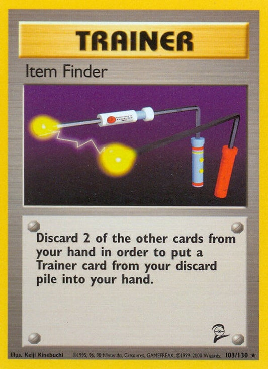 Image for Item Finder (103/130) (Base Set 2) - Pokemon