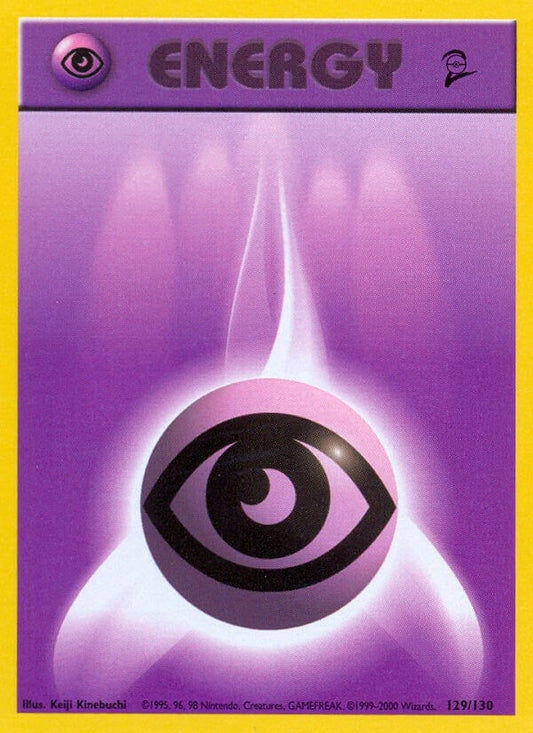 Image for Psychic Energy (129/130) (Base Set 2) - Pokemon