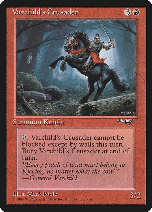 Image for Varchild's Crusader (121) (Alliances) - Magic: The Gathering