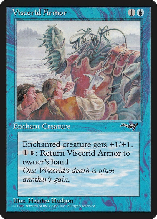 Image for Viscerid Armor (61) (Alliances) - Magic: The Gathering