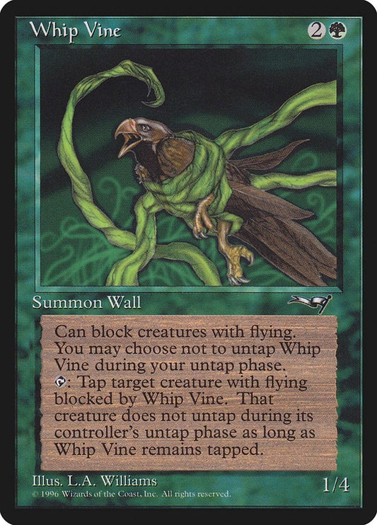 Image for Whip Vine (Ensnared Bird) (90) (Alliances) - Magic: The Gathering