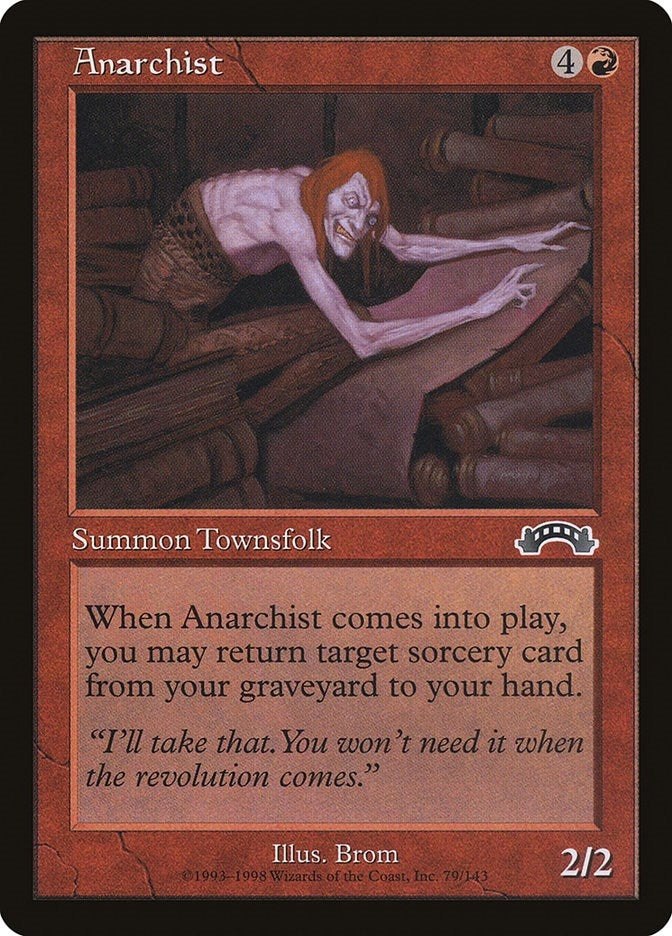 Image for Anarchist (79) (Exodus) - Magic: The Gathering