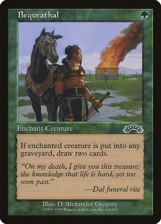 Image for Bequeathal (106) (Exodus) - Magic: The Gathering