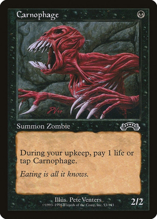 Image for Carnophage (53) (Exodus) - Magic: The Gathering