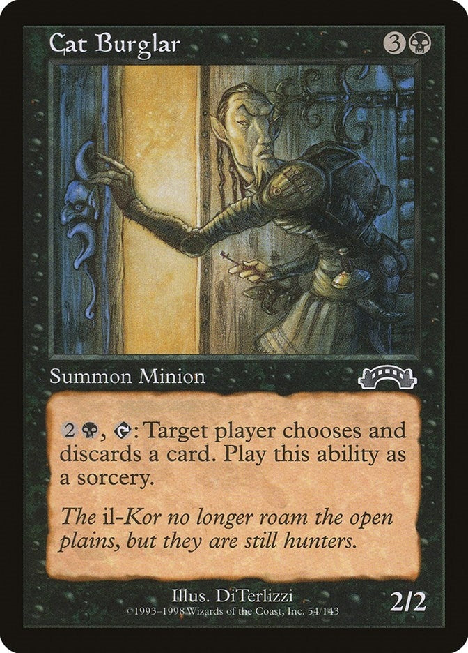 Image for Cat Burglar (54) (Exodus) - Magic: The Gathering