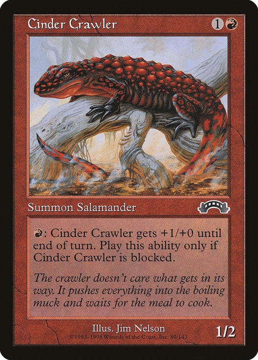 Image for Cinder Crawler (80) (Exodus) - Magic: The Gathering