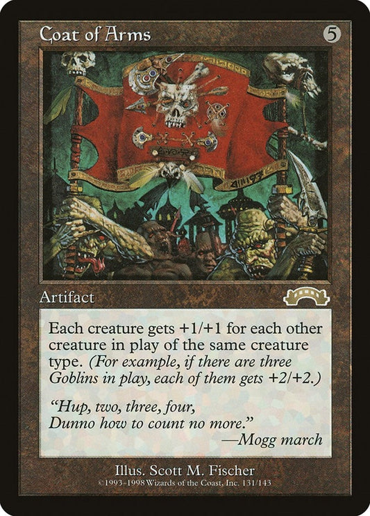 Image for Coat of Arms (131) (Exodus) - Magic: The Gathering