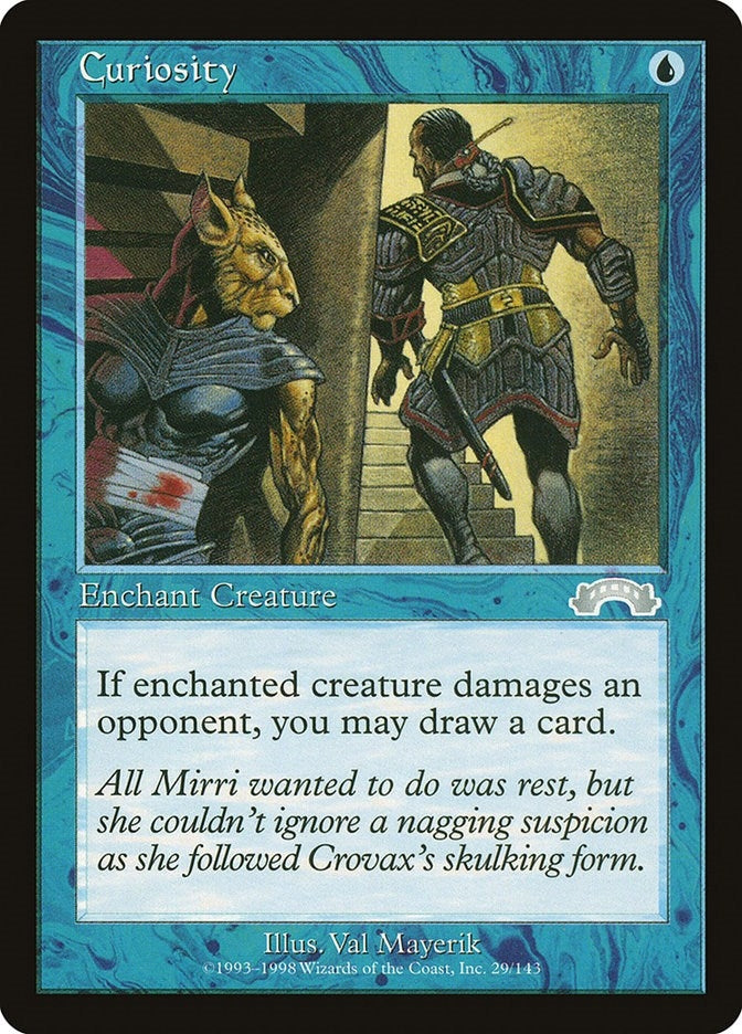 Image for Curiosity (29) (Exodus) - Magic: The Gathering