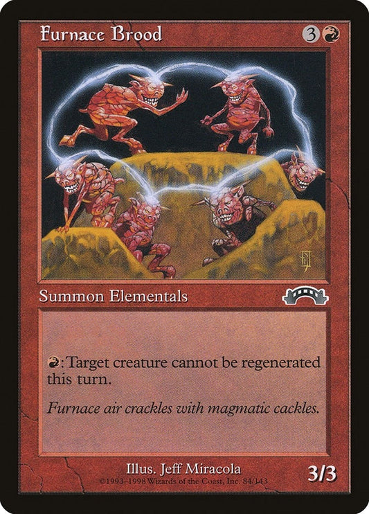 Image for Furnace Brood (84) (Exodus) - Magic: The Gathering