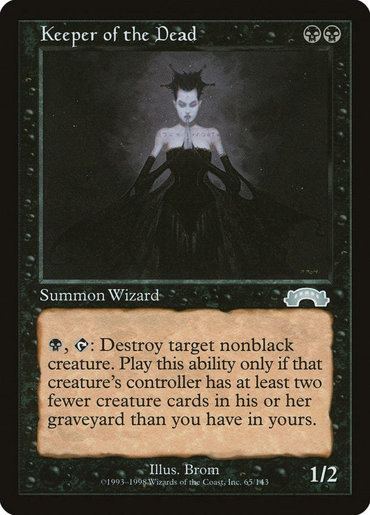 Image for Keeper of the Dead (65) (Exodus) - Magic: The Gathering