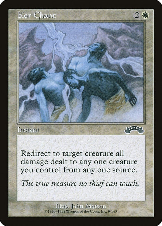 Image for Kor Chant (9) (Exodus) - Magic: The Gathering