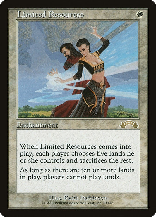 Image for Limited Resources (10) (Exodus) - Magic: The Gathering